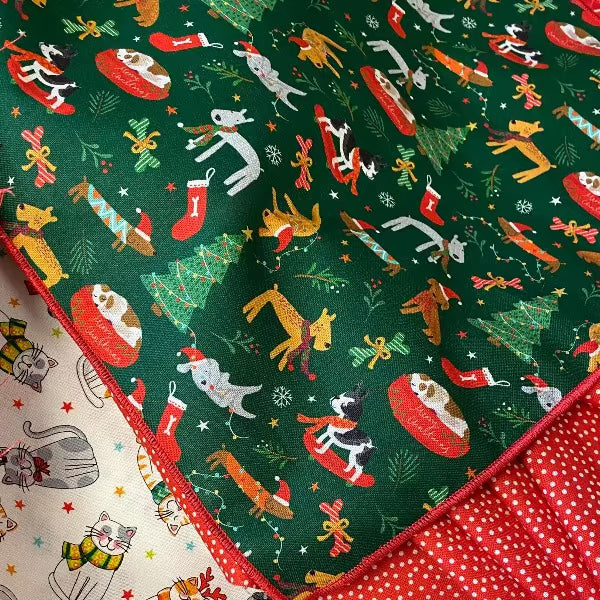 Festive Dogs Wrap