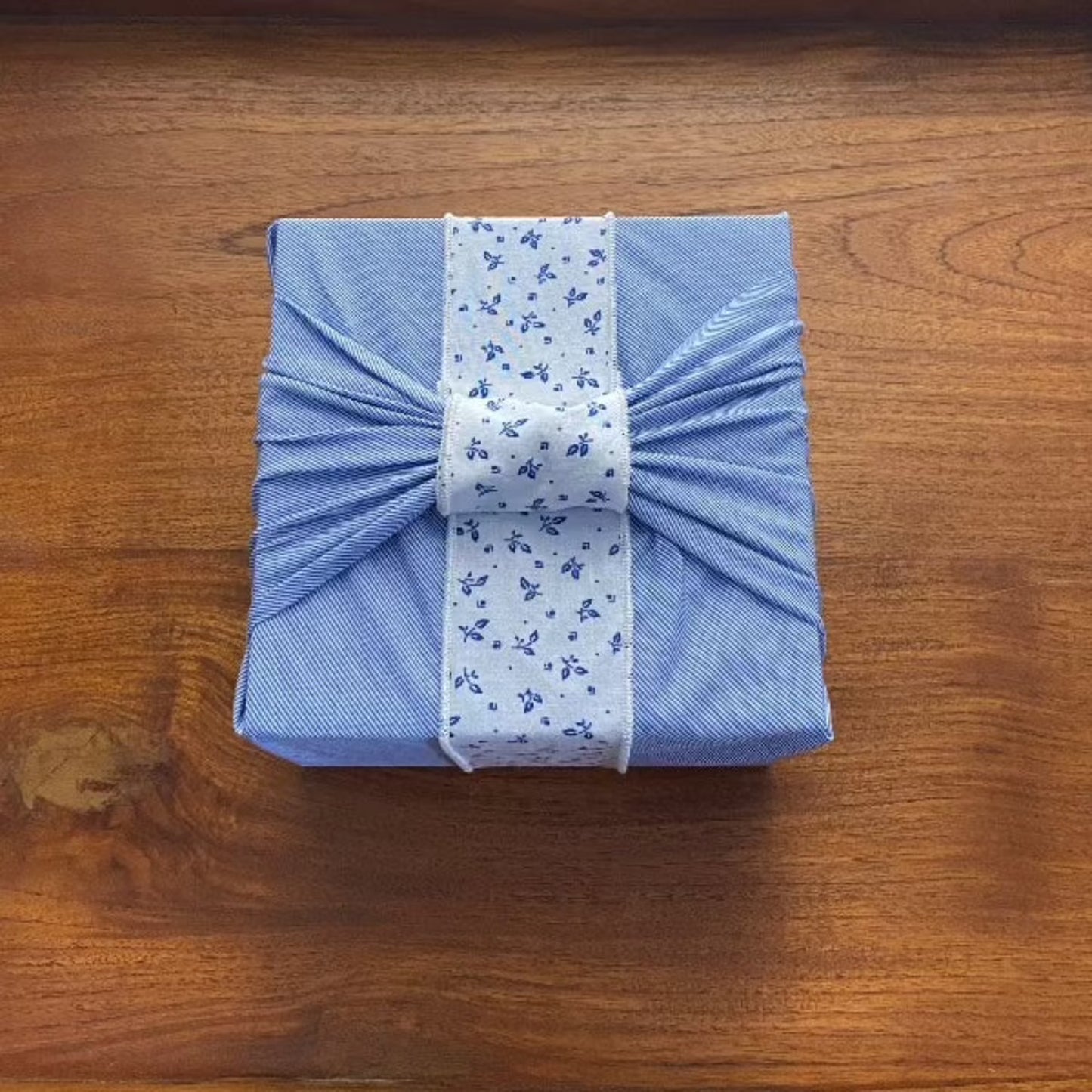 Mid Blue Pinstripe Wrap